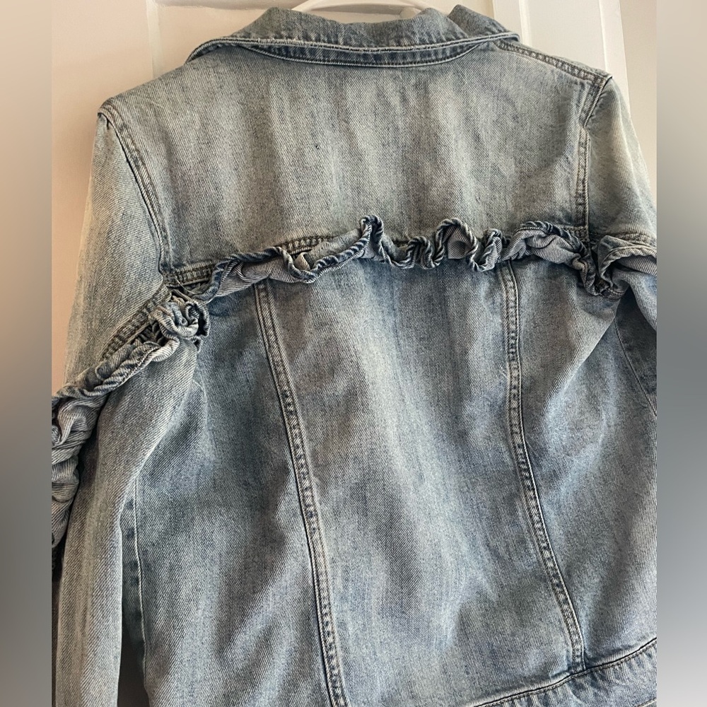 BP Ruffle Jean Jacket - Picture 7 of 7